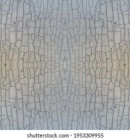 Old white paint in this seamless wallpaper. The paint is cracked and the cracks result in abstract patterns.
