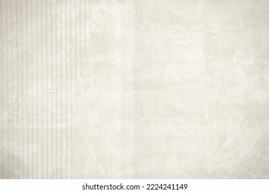 OLD WHITE PAPER TEXTURE, CRUMPLED WALLPAPER PATTERN WITH BLANK SPACE FOR TEXT, LIGHT BEIGE NEWSPAPER DESIGN, BOOK OVERLAY TEMPLATE