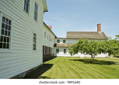 Old White Shaker Country House