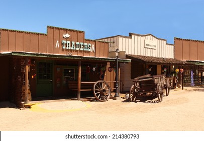 Old Wild  West Cowboy Town In America