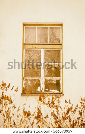 Image, Stock Photo [ ] Hut Window Warmth