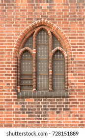 old window in the Gothic style