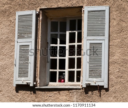 Old Window with Shutters