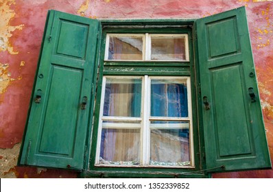 
Old windows in an old house