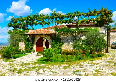 An Old Winery House In The Citadel Of Berat Castle, Berat Albania