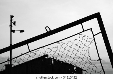 old wire gate