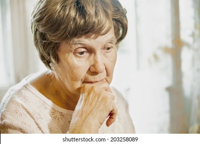 The Old Woman Is Sad