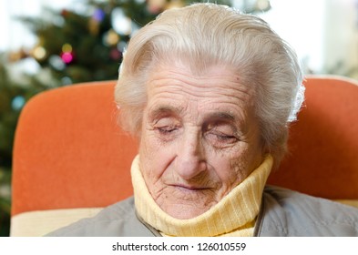 Old Woman Sleeping