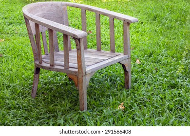 Old wood chair - Shutterstock ID 291566408