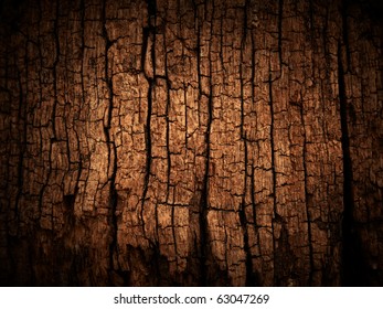 Old Wood Cracked Texture