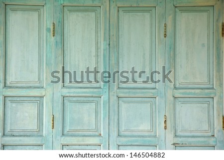 Old Wood Door