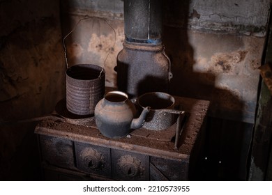 Old Wood Stove, Gwalia Ghost Town