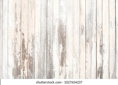 Old wood texture and background in vintage tone. Plank light brown wooden wall background.