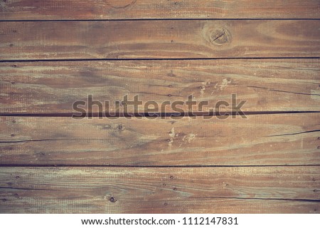 Old wooden background from boards. Wooden table or floor.