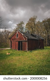 An Old Wooden Barn, Delaware Water Gap, New Jersey