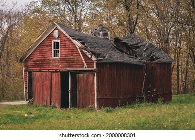 An Old Wooden Barn, Delaware Water Gap, New Jersey