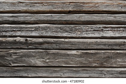 Old Wooden Beam Wall Texture