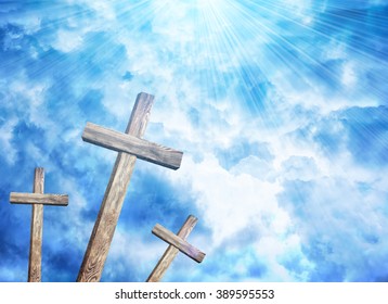 Holy Cross Blue Background Stock Illustration 1931233835