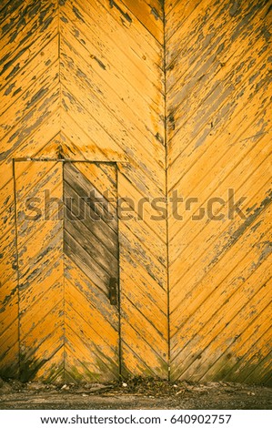 Similar – Image, Stock Photo Doors and Stripes