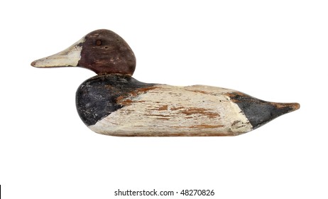 Old Wooden Duck Decoy