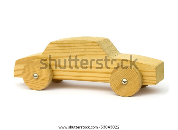 homemade wooden car