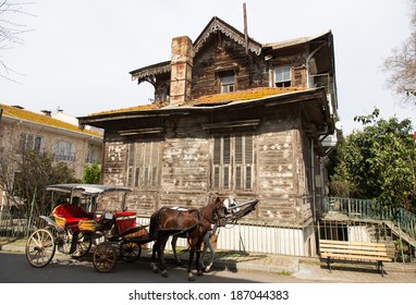 Old Wooden House In Princes Islands, Istanbul