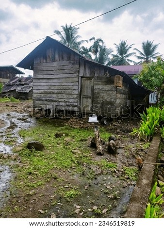 Old Wooden House, Very Old House, Old Village House, Wooden House
