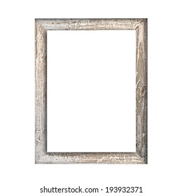 Old Wooden Picture Frame Isolated On Stock Photo 193932371 | Shutterstock