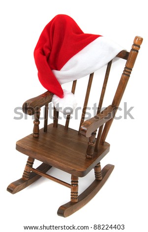 Old Wooden Rocking Chair Red Jelly Stock Photo Edit Now 88224403