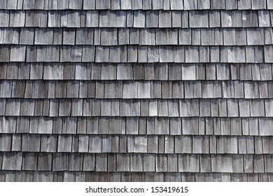 old wooden shingles for creative background