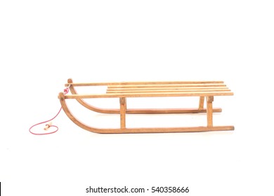 Old Wooden Sled