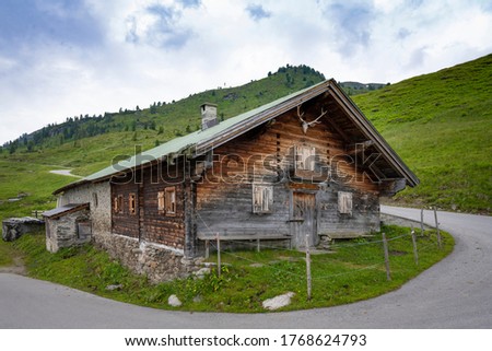 Similar – Image, Stock Photo the red window Environment