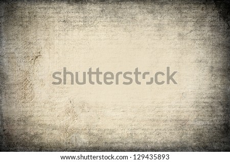 Old wooden texture with letters overlayed