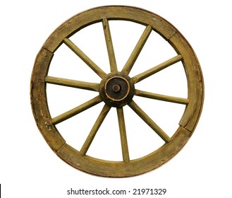 Old Wooden Wheel