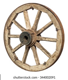 Old Wooden Wheel