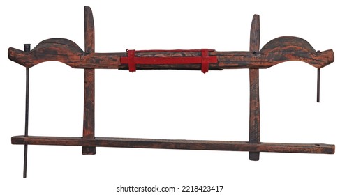 Old Wooden Yoke For Oxen