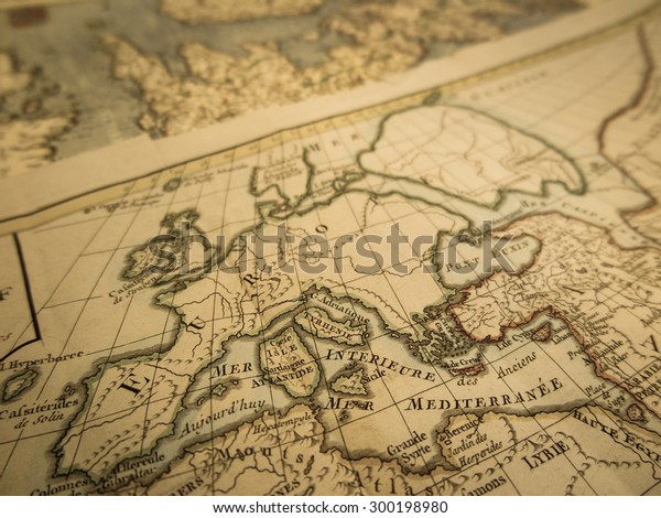 Old world map\
Europe