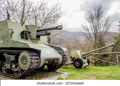 Old World War Armored Tank