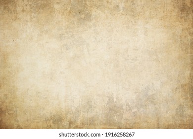Old worn blank parchment paper texrture or background 