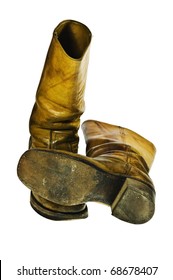 Old Worn Cowboy Style Boots Seventies Stock Photo 68678407 | Shutterstock