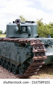 The Old WW2 Churchill Tank