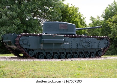 The Old WW2 Churchill Tank