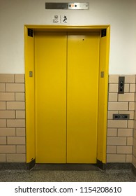 Old Yellow Elevator