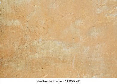 Old  Yellow  Stucco Wall Texture Background