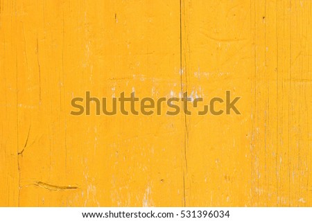 Old yellow wood background texture.