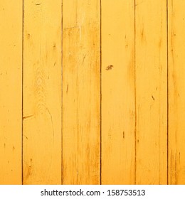 Old Yellow Wooden Background