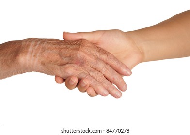 Old And Young Hands