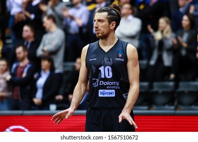 Oldenburg, Germany, November 20, 2019: Andres Toto Forray During The Match EWE Baskets Oldenburg Vs Aquila Basket Trento At The Kleine EWE Arena.
