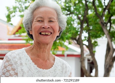 Asian Slim Granny