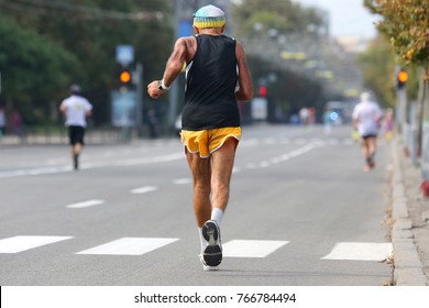 Older Athlete Runs A Marathon